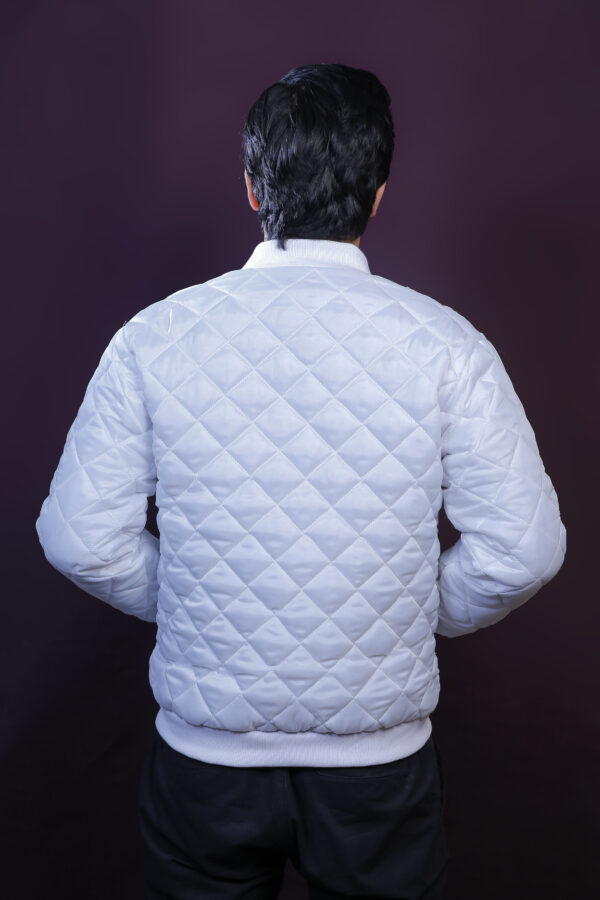 Bomber Jacket (White) - Image 4